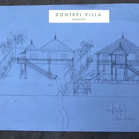 Dontrei Villa Angkor Siem Reap Eksteriør bilde