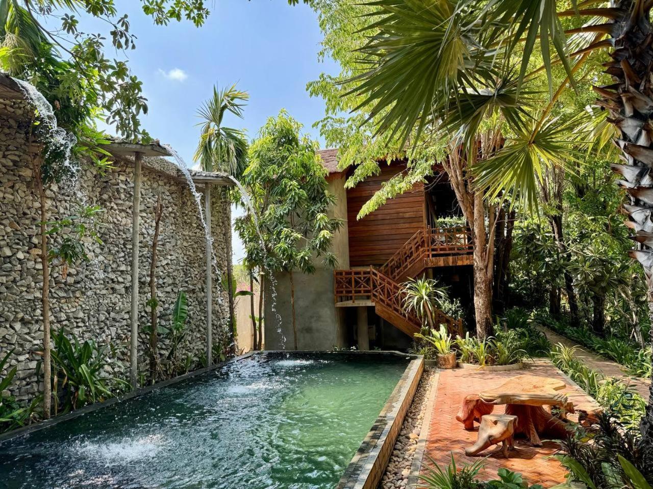 Dontrei Villa Angkor Siem Reap Eksteriør bilde